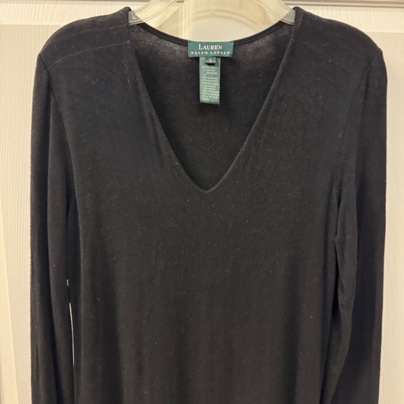 Ralph Lauren Black Jersey Maxi Dress Size Small - Picture 7 of 8